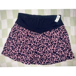 Aerie offline Leopard Print Women's Skort- Pink and Black XL